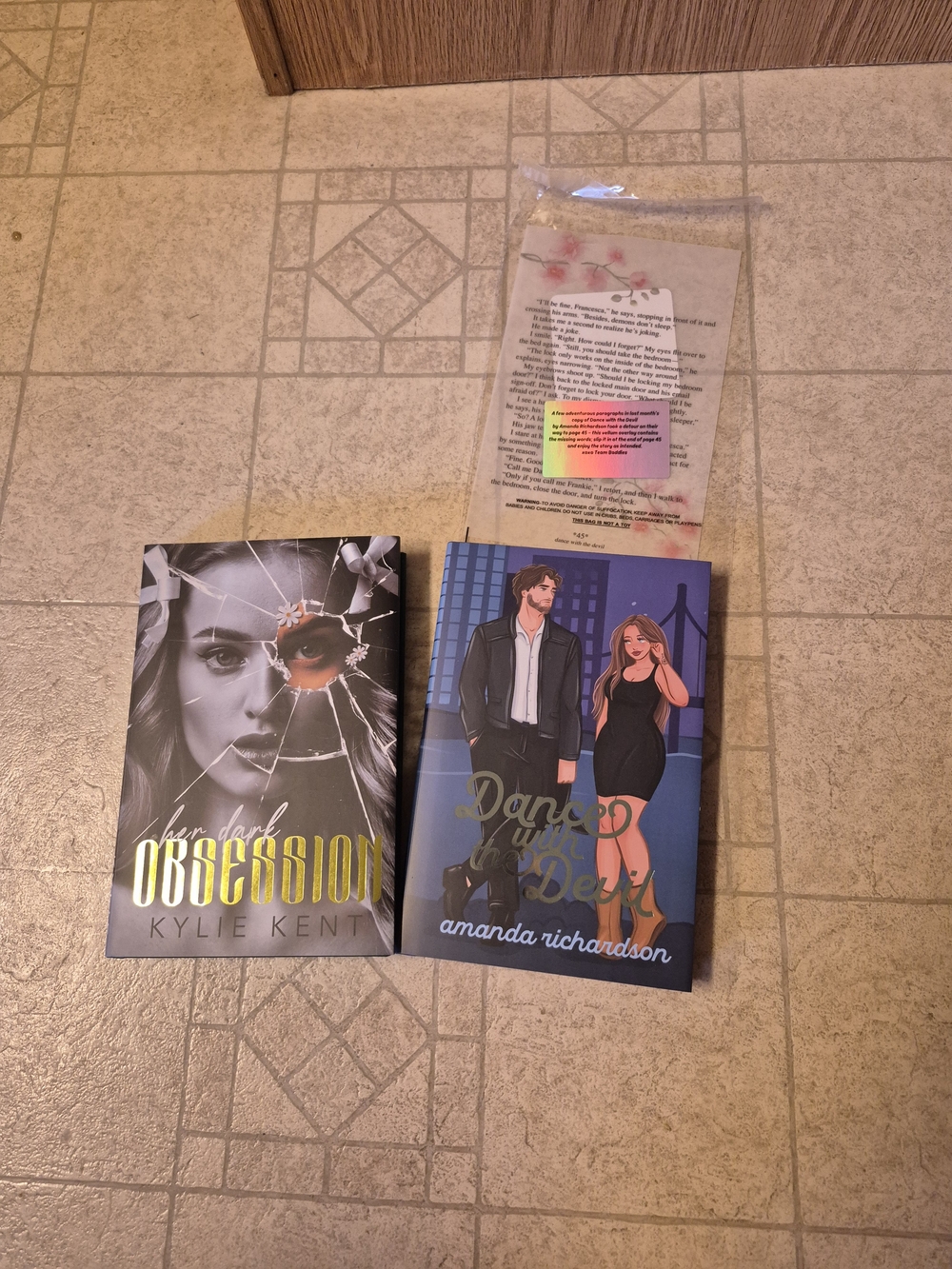 Baddies Book Box- Her Dark Obsession & Dance with the Devil Signed Book Set